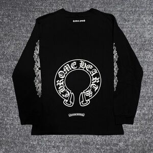 Chrome Hearts Horseshoe Black T Shirt